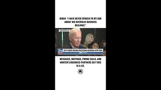 Biden keeps lying.