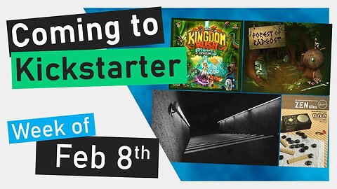 📅On Kickstarter Week of Feb 8th | Kingdom Rush: Elemental Uprising, ZENTiles, Forest of Radgost