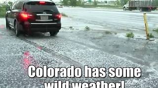 A whole lot of hail in Colorado
