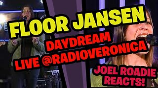 Floor Jansen - Daydream (Live at @RadioVeronica) - Roadie Reacts