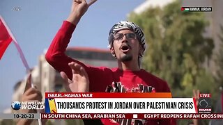 Thousands protest in Jordan over Palestinian crisis