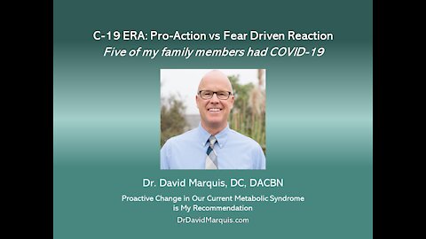 COVID-19 ProAction vs Fear Driven Reaction