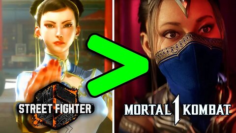 Street Fighter 6 Is BETTER Than Mortal Kombat 1 (For Now..)