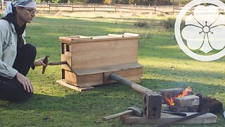 3 minute forge and 5 minute forge making...bring your own bellows! diy