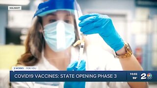 Oklahoma opens vaccine eligibility to phase 3 groups