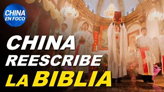 China reescribe la Biblia y Jesús maltrata a una mujer. Ola de subvariantes en todo el país