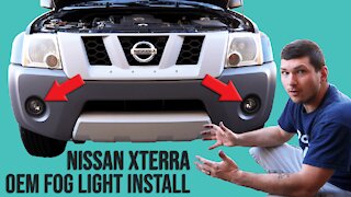 How to Install OEM Fog lights into a Nissan Xterra