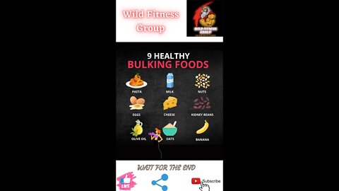 🔥9 healthy bulking foods🔥#shorts🔥#fitnessshorts🔥#wildfitnessgroup🔥17 march 2022🔥