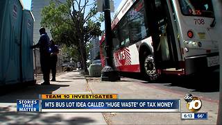 Multi-million dollar Downtown bus lot proposal called “huge waste” of taxpayer money