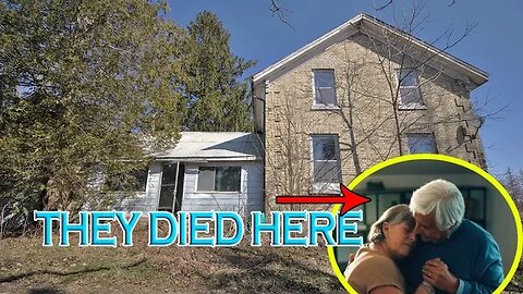 Exploring an Abandoned House Where a Couple Met Their Tragic Demise (THEY DIED HERE)