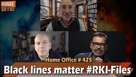 March 26, 2024..🇩🇪 🇦🇹 🇨🇭..NUOVISO🎇....👉HOME OFFICE-425..."black lines matter-RKI files"