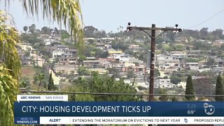 Housing development ticks up
