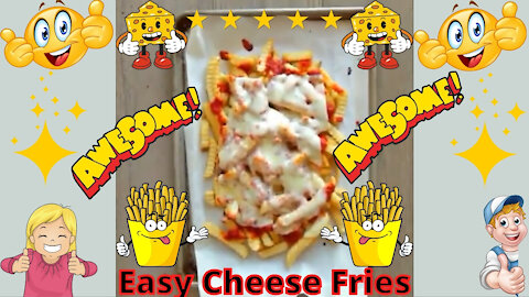 Easy Cheese Fries - Fun Easy Recipe!