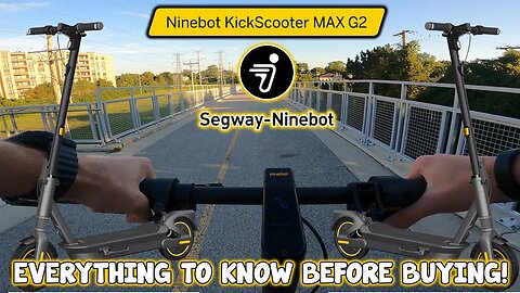 Segway G2 MAX Scooter - Everything You Need To Know! Unboxing | App Setup | Speed Mode Overview