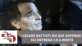 Com extradição nas mãos de Temer, Cesare Battisti diz que governo vai entregá-lo à morte