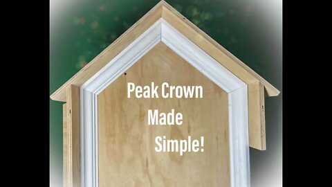 How to cut Vaulted Crown molding for Dummies