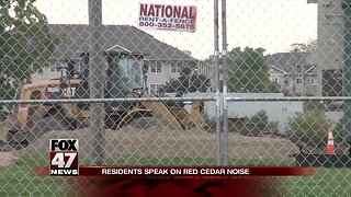 Some neighbors calling Red Cedar construction noise a "nuisance"
