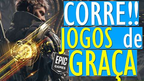 NOVO JOGO GRÁTIS PARA RESGATE de GRAÇA e PERMANENTE na EPIC (PC) e JOGO GRÁTIS PROMISSOR na STEAM!