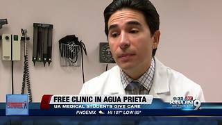 UA students hold free medical clinic