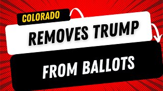 🚨Colorado Supreme Court bars Donald Trump from the state’s ballot, Are we already in a civil war?