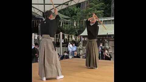 神道無念流剣術 Shinto Munen ryu Kenjutsu 1 from Life with Budo