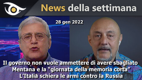 NEWS DELLA SETTIMANA (28 gen 2022)