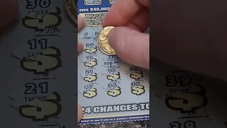 Winning Million Match Scratch Off! #lottery