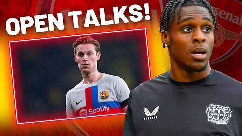 Arsenal OPEN TALKS to sign JEREMIE FRIMPONG - Frenkie De Jong UPDATE & MORE!