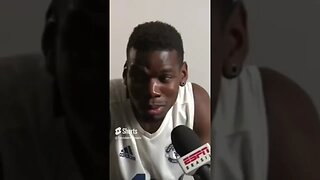 ⚽[POGBA DÁ ENTREVISTA EM PORTUGUÊS]⚽ - LOUCO #futebolaovivo #futebol