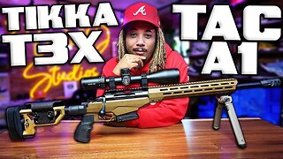 Making Shots Like a PRO with the Tikka T3x TAC A1 - Initial Review !