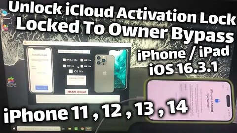 How to Unlock Any iPhone Lock To Owner Bypass iPhone 11, 12, 13, 14