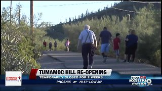 Tumamoc Hill road to reopen Feb. 6 after repaving project