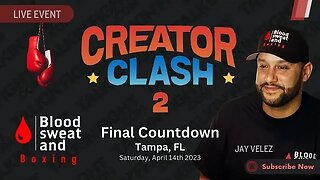 🏆Creator Clash 2: Final Countdown🎉 | iDubbbz vs. Alex Wassabi & More! | Blood Sweat & Boxing Pt. 3