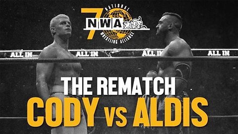 Nick Aldis vs. Cody Rhodes 2 | 2 out of 3 Falls | NWA Worlds Heavyweight Championship