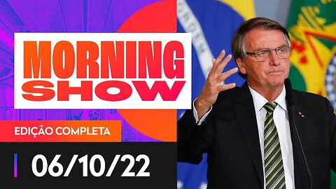 BOLSONARO REBATE ESQUERDA SOBRE MAÇONARIA - MORNING SHOW - 06/10/22