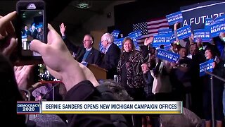 Bernie Sanders opens new Michigan campaign offices