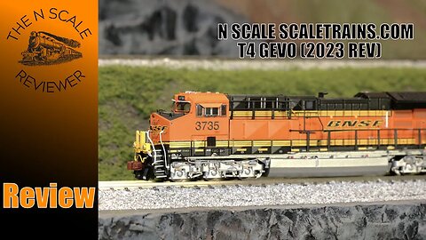 Review: N Scale Scaletrains.com T4 Gevo (2023 Rev) Loksound V5