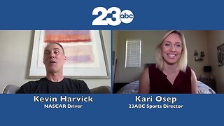 Kari Osep interviews NASCAR driver and Bakersfield native Kevin Harvick