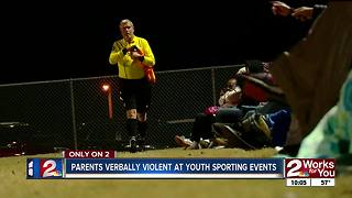 Referee pushes back against parent verbal abuse during games