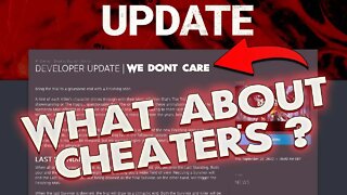 But WHAT ABOUT CHEATERS?? | New Dead By Daylight Dev Update