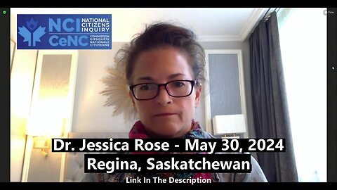 Dr. Jessica Rose - May 30, 2024 - Regina, Saskatchewan