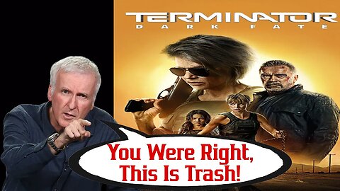 James Camron Admits Terminator Dark Fate SUCKED! Plans For A Reboot In Work!