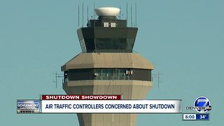 Air traffic controllers concerned about shutdown