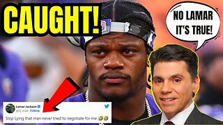 Ravens Lamar Jackson DENIES Ken Francis Called NFL Teams! PFT CONFIRMS IT HAPPENED!