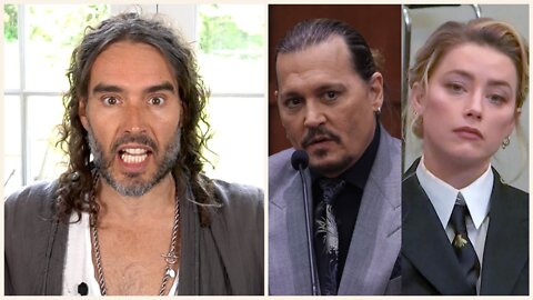 Russell Brand 4/27/22 - Russell Brand Reacts To Johnny Depp vs Amber Heard Trial