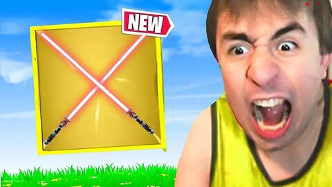Trolling With UNVAULTED Lightsaber in Fortnite! (RAGE)