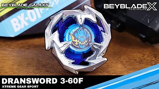 Análise BX-01 DRANSWORD 3-60F - Beyblade X ベイブレードX