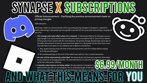Synapse X Subscription [EXPLANATION]