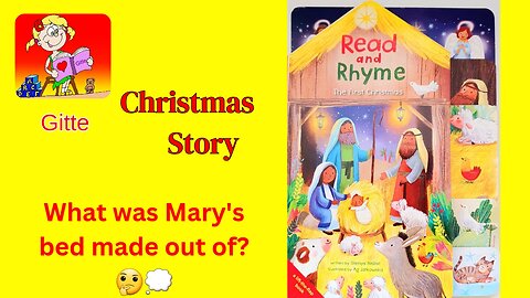 Read and Rhyme The First Christmas by Glenys Nellist | Christian Read Aloud |#Christmasstory