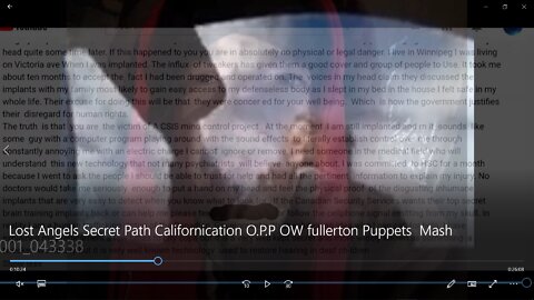 Lost Angels Californication Secret Path With O.P.P/O.W fullerton Puppets Mash!